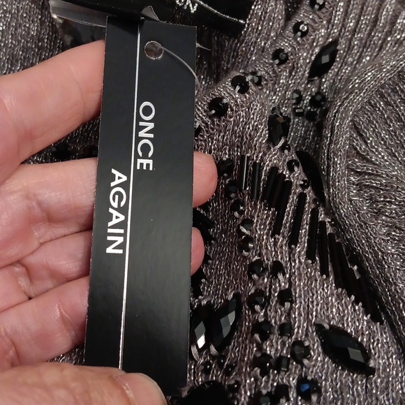 Sparkly, beaded front sweater - Picture 9 of 9